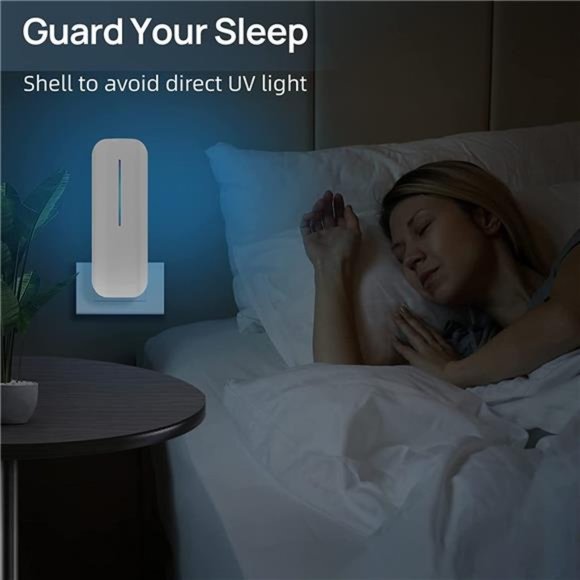 Bug Zapper, Mosquito Zapper - Silent Insect Killer for Home & Office, 375 Sq.ft - Picture 6 of 7